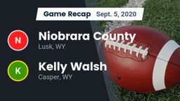 Recap: Niobrara County  vs. Kelly Walsh  2020