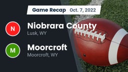 Recap: Niobrara County  vs. Moorcroft  2022
