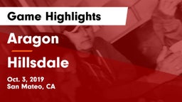 Aragon  vs Hillsdale  Game Highlights - Oct. 3, 2019
