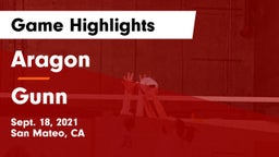 Aragon  vs Gunn  Game Highlights - Sept. 18, 2021