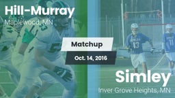 Matchup: Hill-Murray High vs. Simley  2016