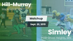 Matchup: Hill-Murray High vs. Simley  2019