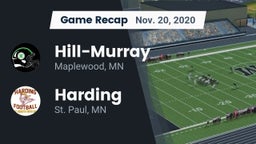 Recap: Hill-Murray  vs. Harding  2020