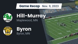 Recap: Hill-Murray  vs. Byron  2023