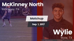 Matchup: McKinney North High vs. Wylie  2017
