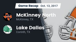 Recap: McKinney North  vs. Lake Dallas  2017