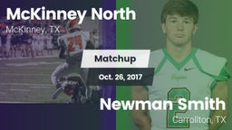 Matchup: McKinney North High vs. Newman Smith  2017
