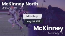 Matchup: McKinney North High vs. McKinney  2018