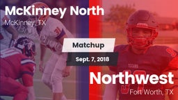 Matchup: McKinney North High vs. Northwest  2018