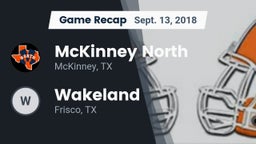 Recap: McKinney North  vs. Wakeland  2018