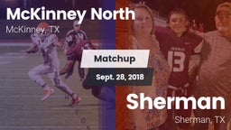 Matchup: McKinney North High vs. Sherman  2018