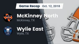 Recap: McKinney North  vs. Wylie East  2018
