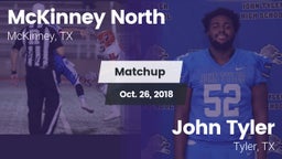 Matchup: McKinney North High vs. John Tyler  2018