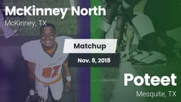 Matchup: McKinney North High vs. Poteet  2018