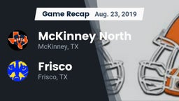 Recap: McKinney North  vs. Frisco  2019