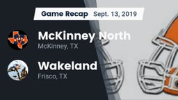 Recap: McKinney North  vs. Wakeland  2019