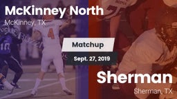 Matchup: McKinney North High vs. Sherman  2019