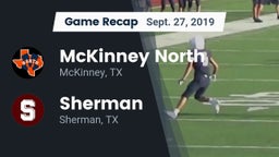 Recap: McKinney North  vs. Sherman  2019