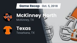 Recap: McKinney North  vs. Texas  2018