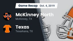 Recap: McKinney North  vs. Texas  2019