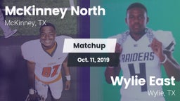 Matchup: McKinney North High vs. Wylie East  2019