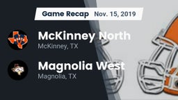 Recap: McKinney North  vs. Magnolia West  2019