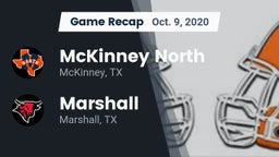 Recap: McKinney North  vs. Marshall  2020