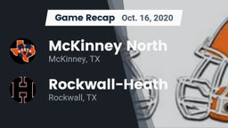Recap: McKinney North  vs. Rockwall-Heath  2020