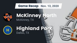 Recap: McKinney North  vs. Highland Park  2020