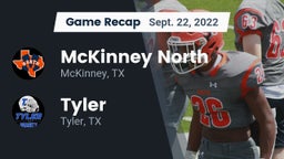 Recap: McKinney North  vs. Tyler  2022