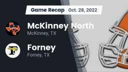 Recap: McKinney North  vs. Forney  2022