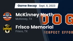 Recap: McKinney North  vs. Frisco Memorial  2023