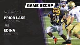 Recap: Prior Lake  vs. Edina  2015