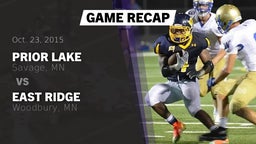 Recap: Prior Lake  vs. East Ridge  2015