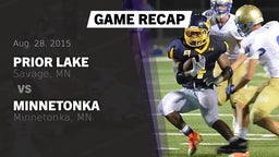 Recap: Prior Lake  vs. Minnetonka  2015