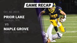 Recap: Prior Lake  vs. Maple Grove  2015