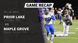 Recap: Prior Lake  vs. Maple Grove  2016