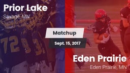 Matchup: Prior Lake vs. Eden Prairie  2017