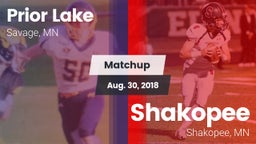 Matchup: Prior Lake vs. Shakopee  2018