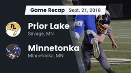 Recap: Prior Lake  vs. Minnetonka  2018