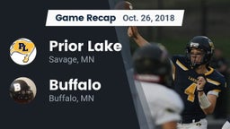 Recap: Prior Lake  vs. Buffalo  2018