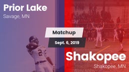 Matchup: Prior Lake vs. Shakopee  2019