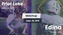 Matchup: Prior Lake vs. Edina  2019