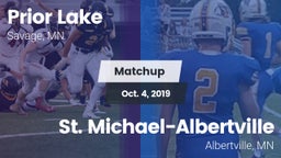 Matchup: Prior Lake vs. St. Michael-Albertville  2019