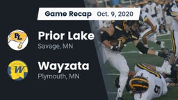 Recap: Prior Lake  vs. Wayzata  2020