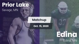 Matchup: Prior Lake vs. Edina  2020