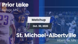 Matchup: Prior Lake vs. St. Michael-Albertville  2020