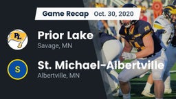 Recap: Prior Lake  vs. St. Michael-Albertville  2020