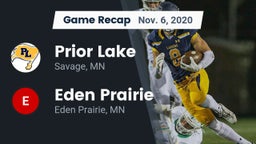 Recap: Prior Lake  vs. Eden Prairie  2020
