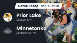 Recap: Prior Lake  vs. Minnetonka  2020